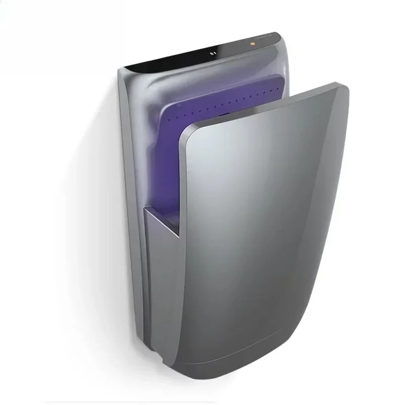 Commercial wall-mounted high-speed 1800 watt automatic double-sided jet air electric hand dryer