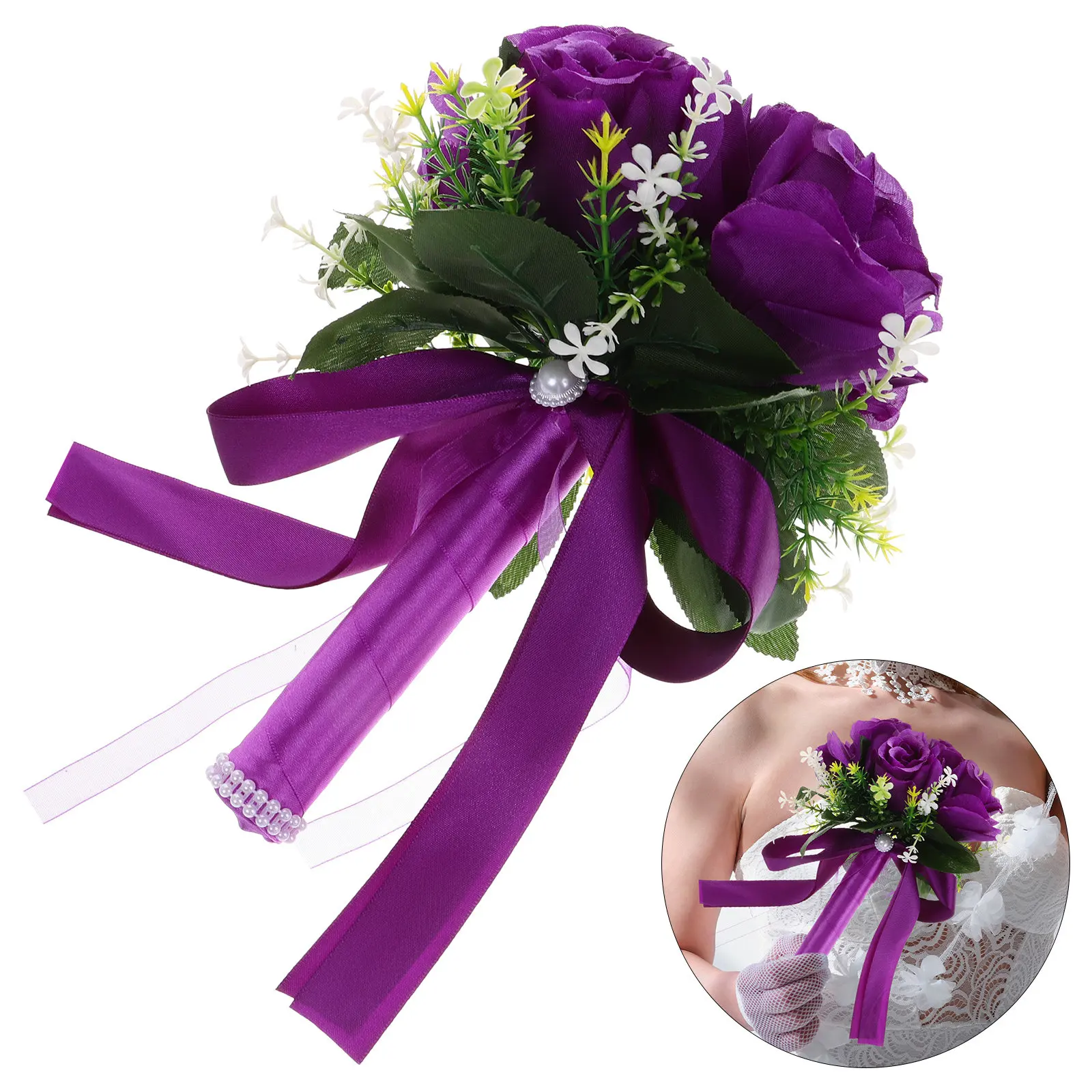 buque-de-noiva-artificial-roxo-com-rosas-falsas-e-fita-de-cetim-pequeno-buque-para-dama-de-honra-centro-de-mesa-para-cerimonia-de-casamento