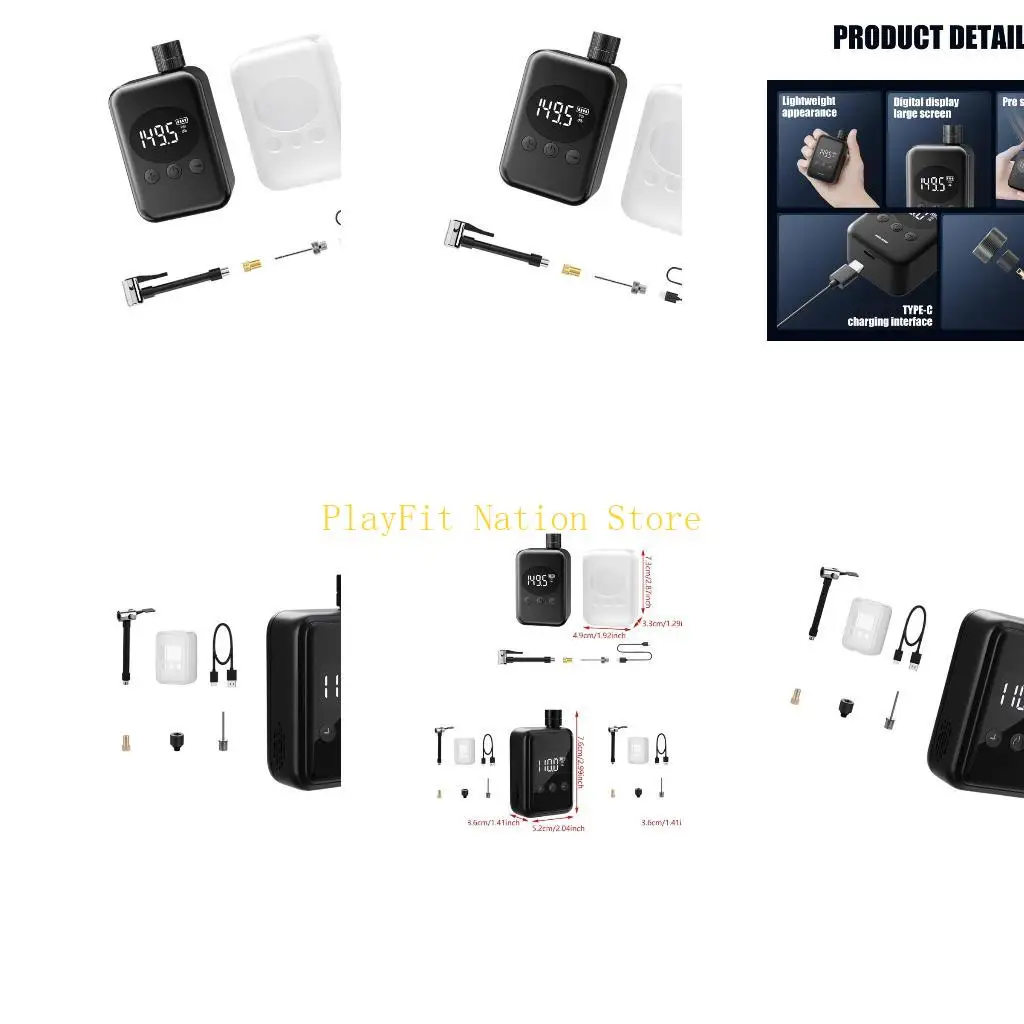 

242F Compacts Electric Bike Air Compressors Efficient Electric Pumps Cycling Pumps