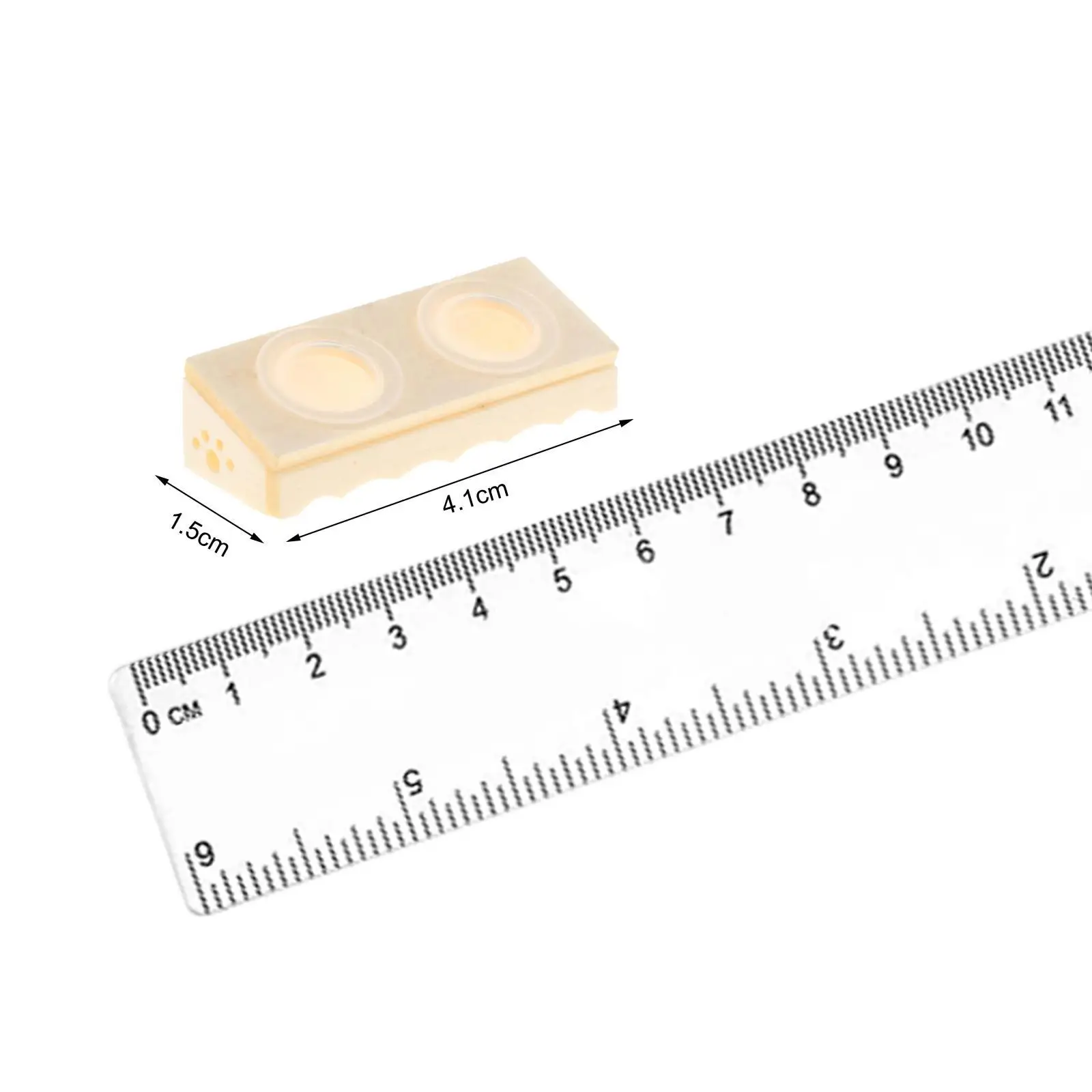 1:12 casa delle bambole in miniatura ciotola per gatti ornamenti decorazione giocattolo per bambini scena fai da te finta di giocare Mini gatti ciotola per alimenti modello giocattolo