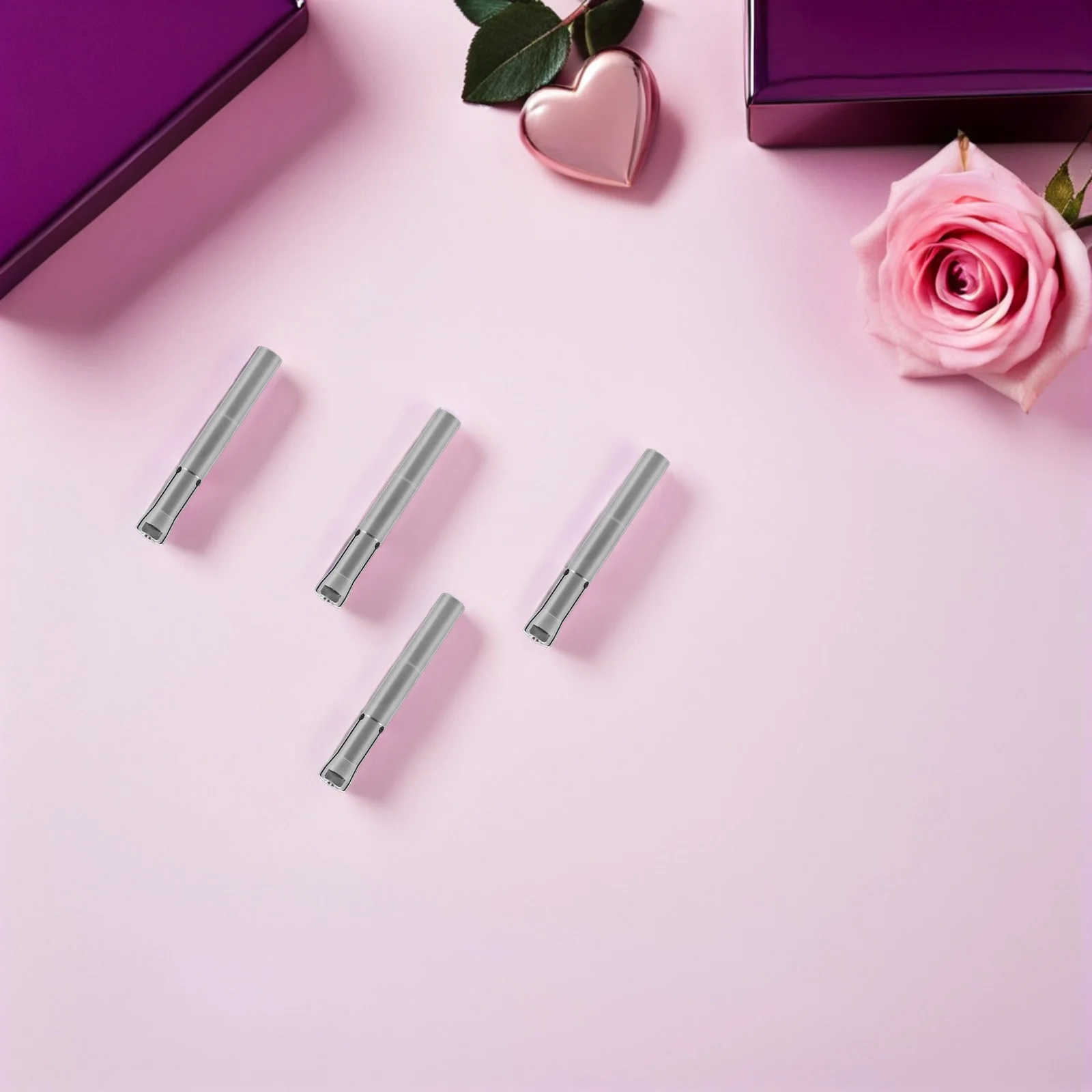 4 stuks nagelboor spantang roestvrij staal drie kaak veerspantang voor schuurbits elektrische nagelbooraccessoires