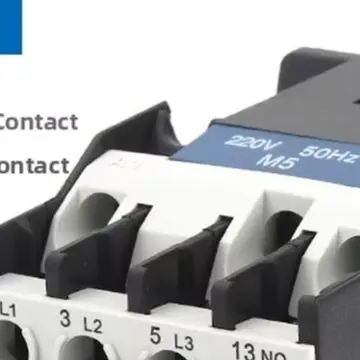 Three Pole AC Contactor CJX2-1810 220V 50/60Hz for Lighting Control Panels and Power Switching in Commercial Buildings