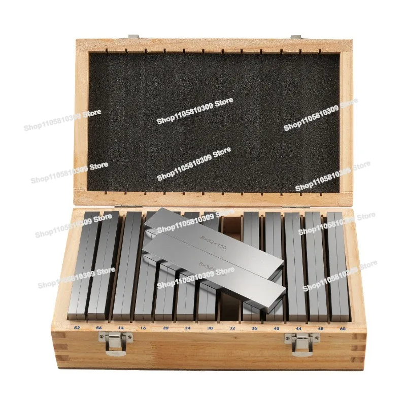 Hardened Precision Parallel Cushion Block Vise, Constant Height Parallel Plate, Milling Machine Flat Mouth Vise