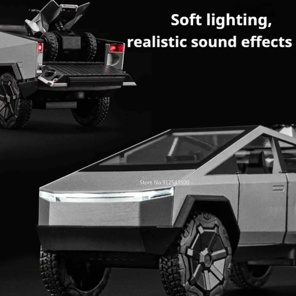 1:32 Pickup RAM 1500 TRX Model Zabawka Samochód Odlewany ze Stopu Dźwięk Światło Otwierane Drzwi Kampera Samochody Interaktywne Zabawki dla Chłopców