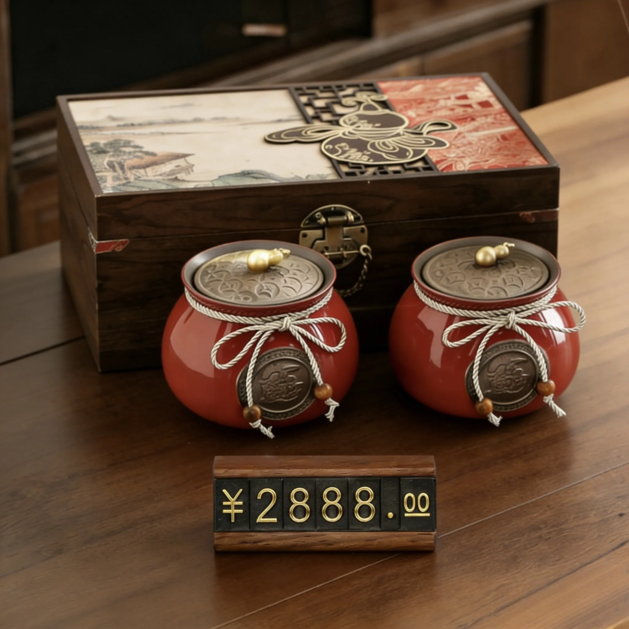 10 Sets Dollar Eur Small Wood Price Label Card Sign Holder Display Stand Adjustable Number Digital Jewelry Price Cube Tags