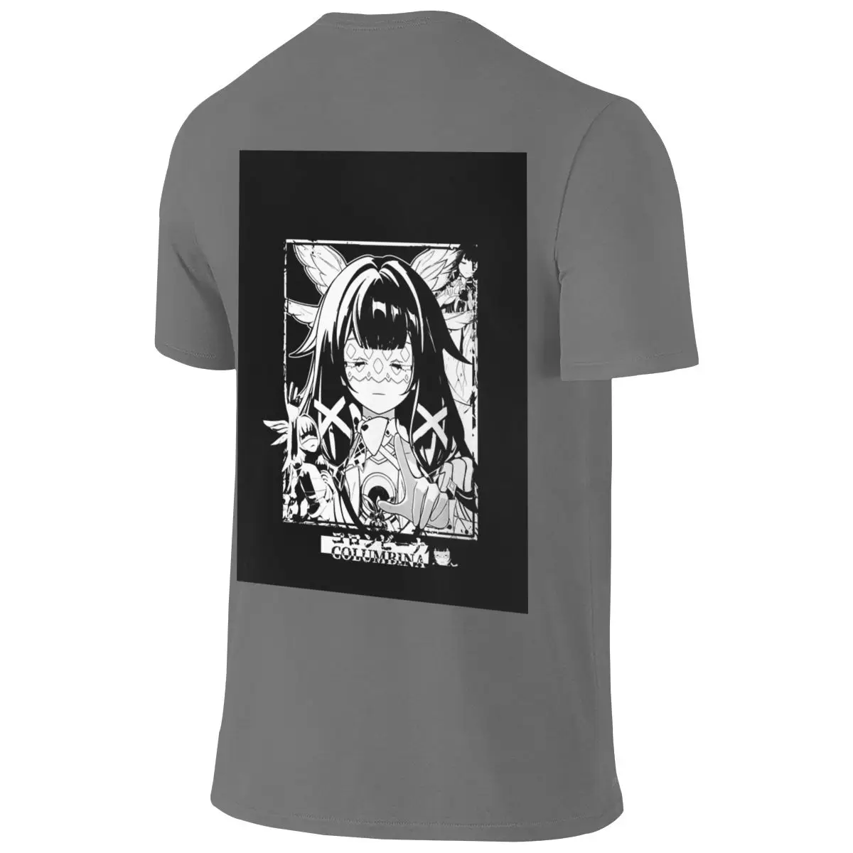 Moonlight Melody Casual Reversible T-shirt Lazy Vibe Wrinkle-Free Women's T-shirts