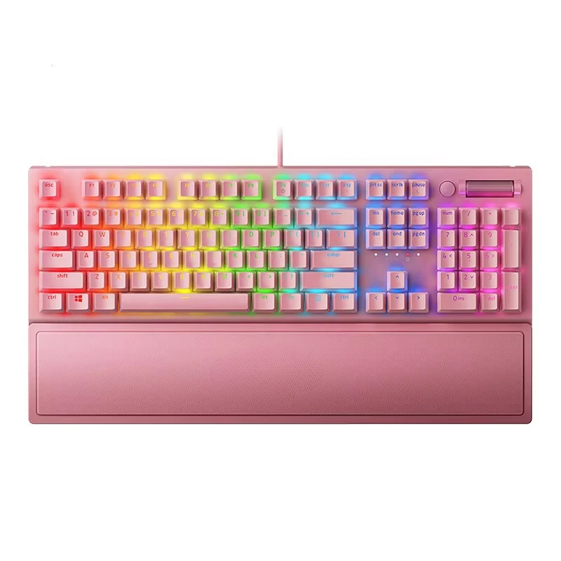 

New Arrival Full Size Colorful Razer BlackWidow V3 Mechanical Pink USB Wired Gaming Ergonomic Mechanical keyboard