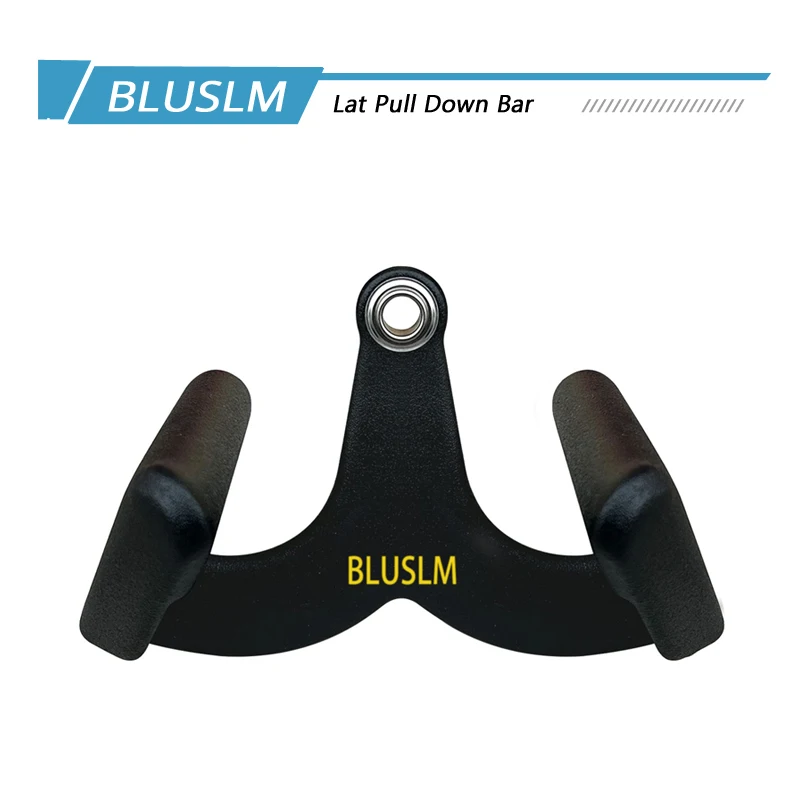 

Heavy Duty Cable Machine Bar - Adjustable Multi-Grip Attachment for Lat Pulldown & Arm Workouts