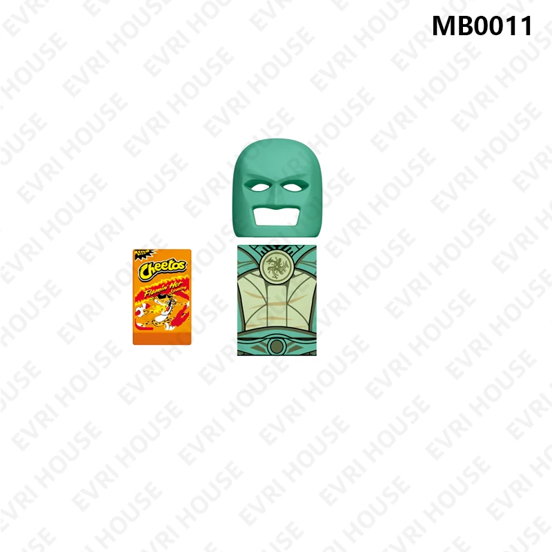 Films Mini Bouwsteen Poppen Actiefiguren Bricks Montage Montage Speelgoed voor Kinderen MB0006-0012