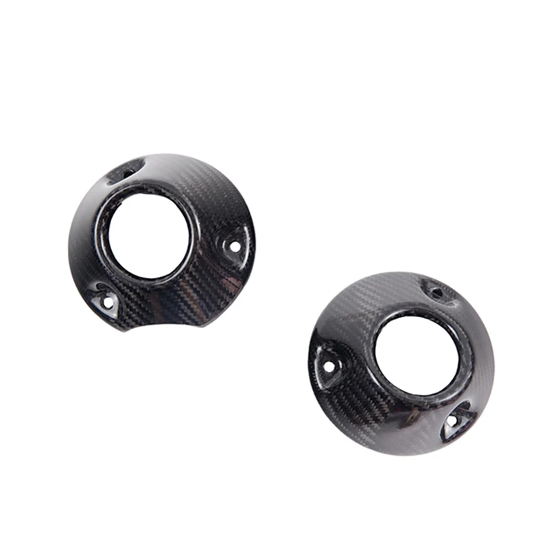 Motorcycle Accessories Exhaust Tailpipe Carbon Fiber 3K Twill Matte for Harley Sportster S 1250