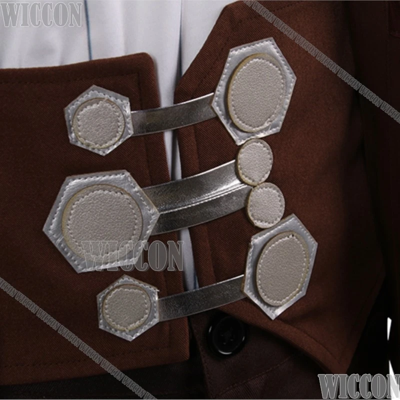 Juego Arcane Vander disfraz de Cosplay uniforme trajes traje de Halloween chaqueta camisa pantalones conjunto completo hombres traje de Carnaval traje de juego de rol ‌