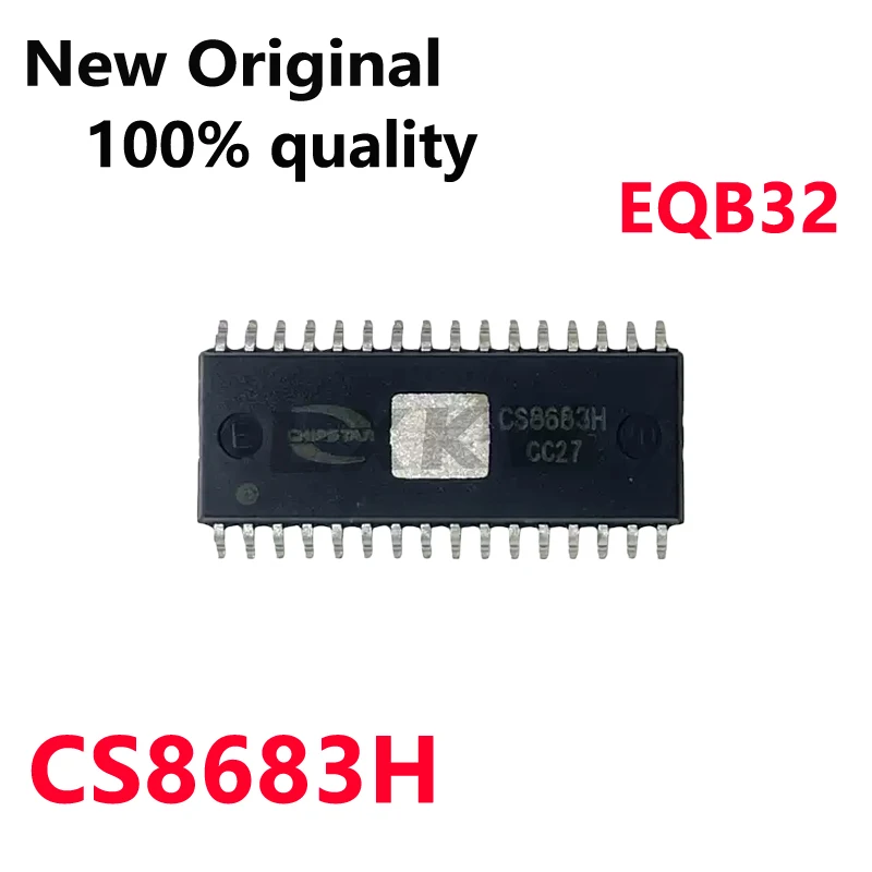 5/PCS New Original CS8683H EQB32 130W single-channel Class D audio power amplifier chip In Stock