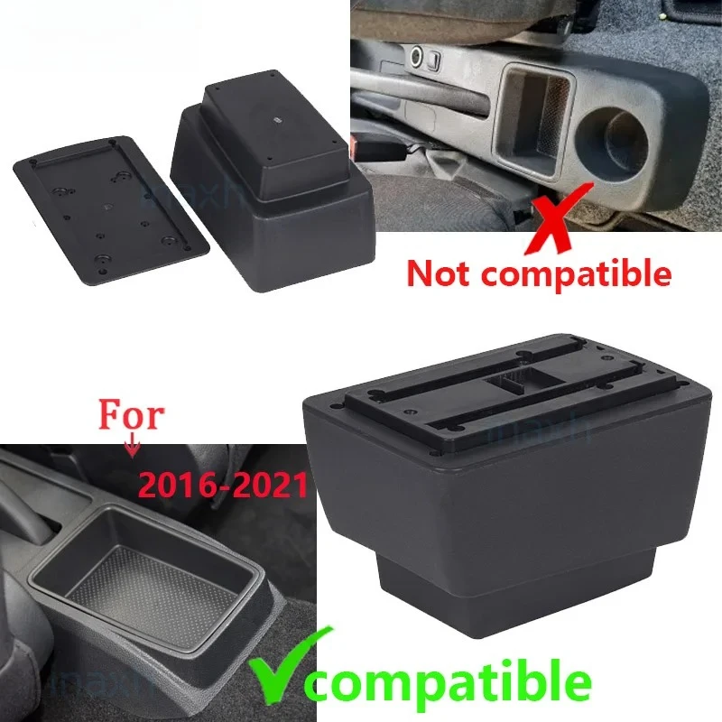 For Skoda Fabia Armrest for Skoda Fabia 3 III 2015-2021 Car Armrest Box Retrofit Parts Storage Box Car Accessorie