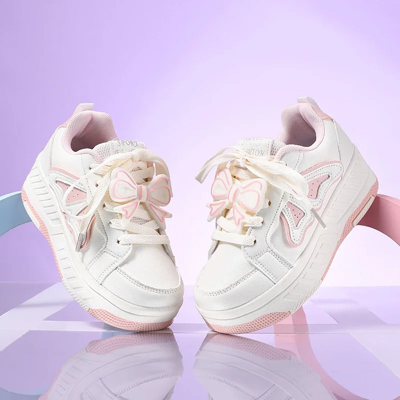 

Children's Fashion Casual 4 Wheel Transformer Sneakers Teenagers Children Birthday Gift Roller Skate Shoes Boys Girls