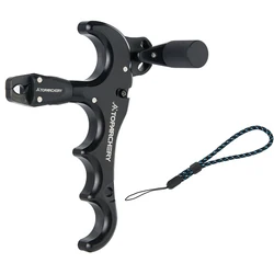Bow Release Thumb Archery 360° Rotatable Thumb Release for Compound Bow Finger Release-Bow Trigger