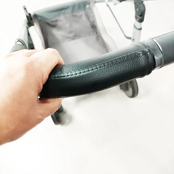 ベビーカープッシュバーレザーカバーシベックスメリオ Beezy Talos S ベビーカーママ手すり PU 保護ケース DIY ベビーアクセサリー