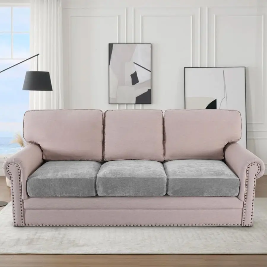 

Чехол для дивана из стрейч-шенилла, мягкие чехлы для диванов, чехлы для одноместных диванов, комплекты чехлов для мебели, защита для сидений, подушки для дивана