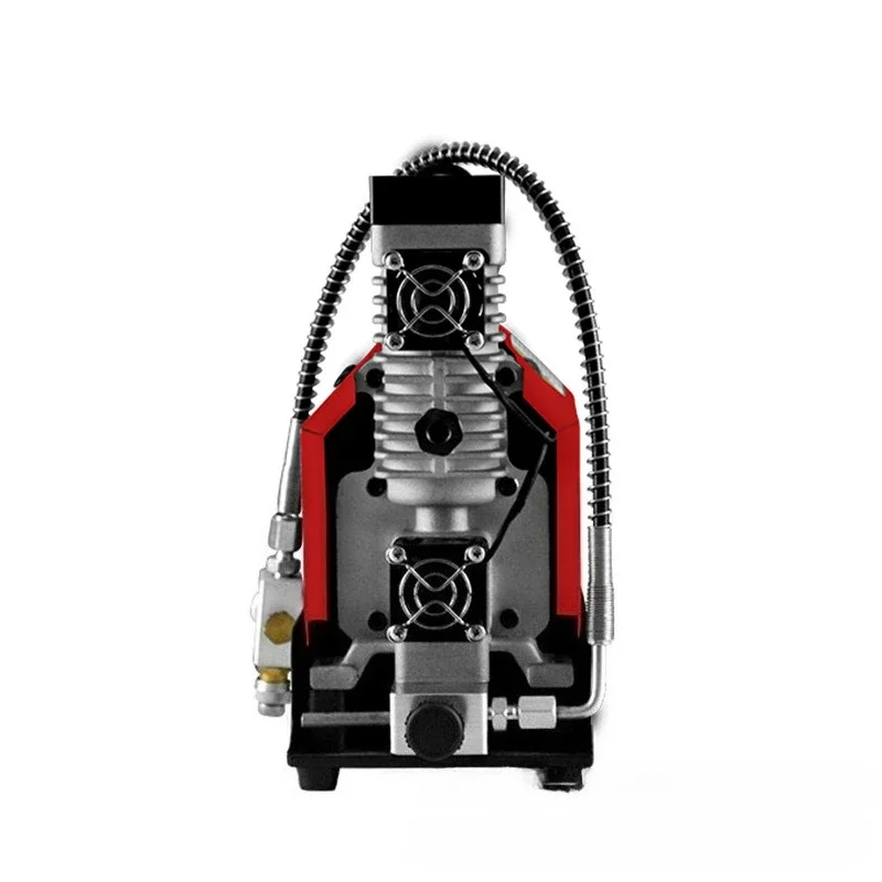 30Mpa 300Bar 4500Psi 12V PCP Air Compressor 12V Portable High Pressurep for Diving Scuba Tank Car Pump Output 12L/min