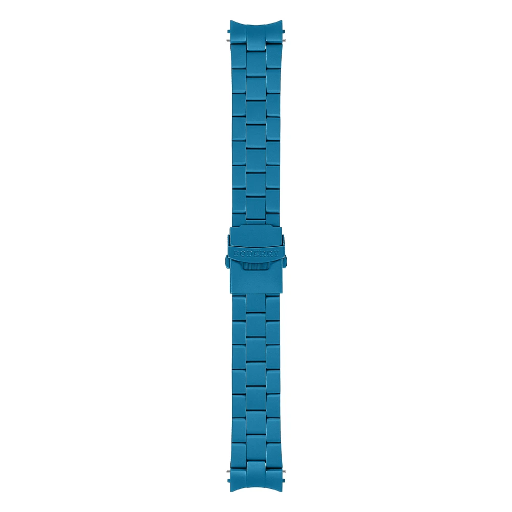 

22mm Titanium Watch Band Boderry Voyager Series 3-link Solid Bracelet Wristband Replacement Strap