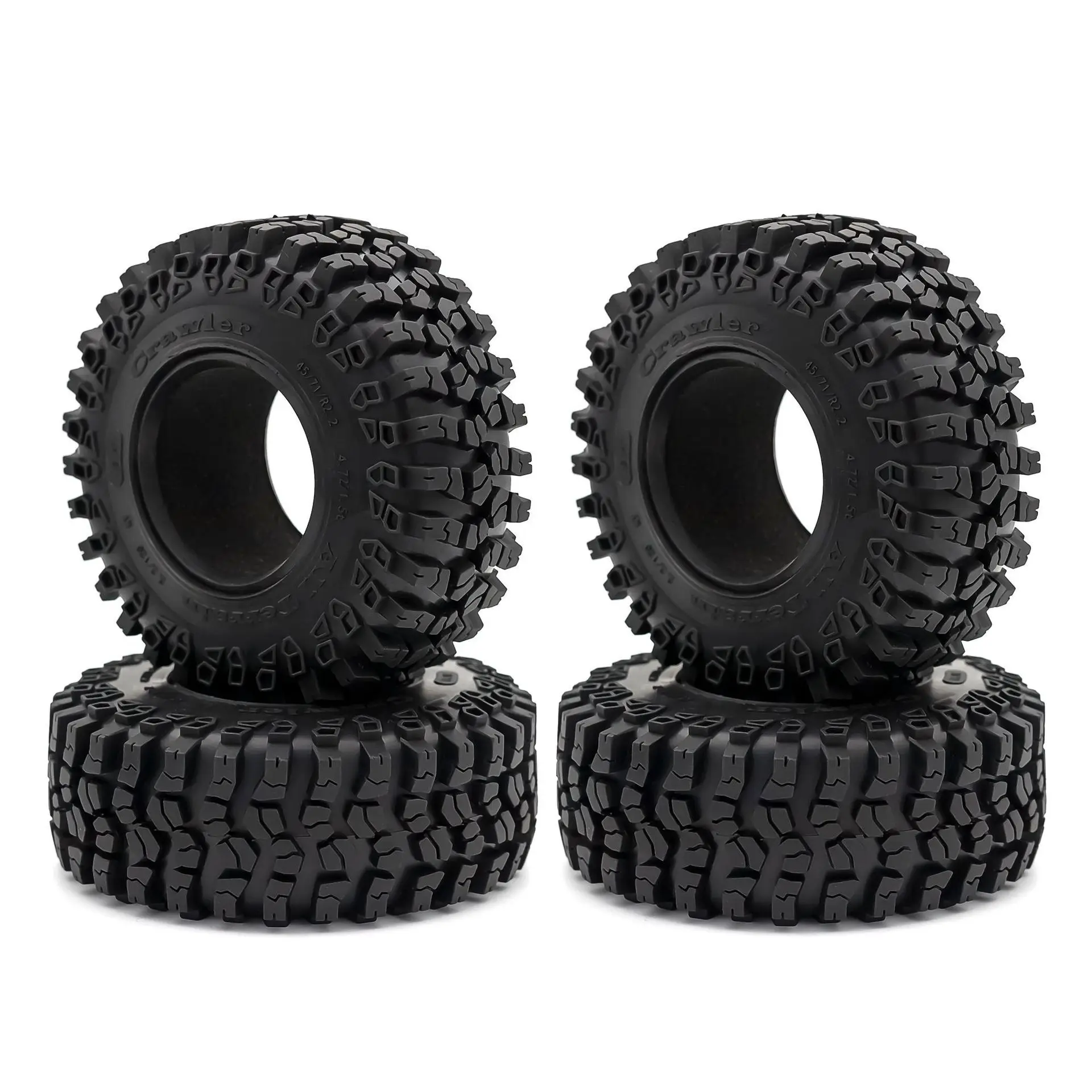 

1pc 2.2 Rubber Tyre Tires 125mm for 1/10 Off Road AXIAL SCX10 II III CAPRA TRAXXAS TRX-4 RGT MST D90 KM2 scx10 TRX-4 RC4WD