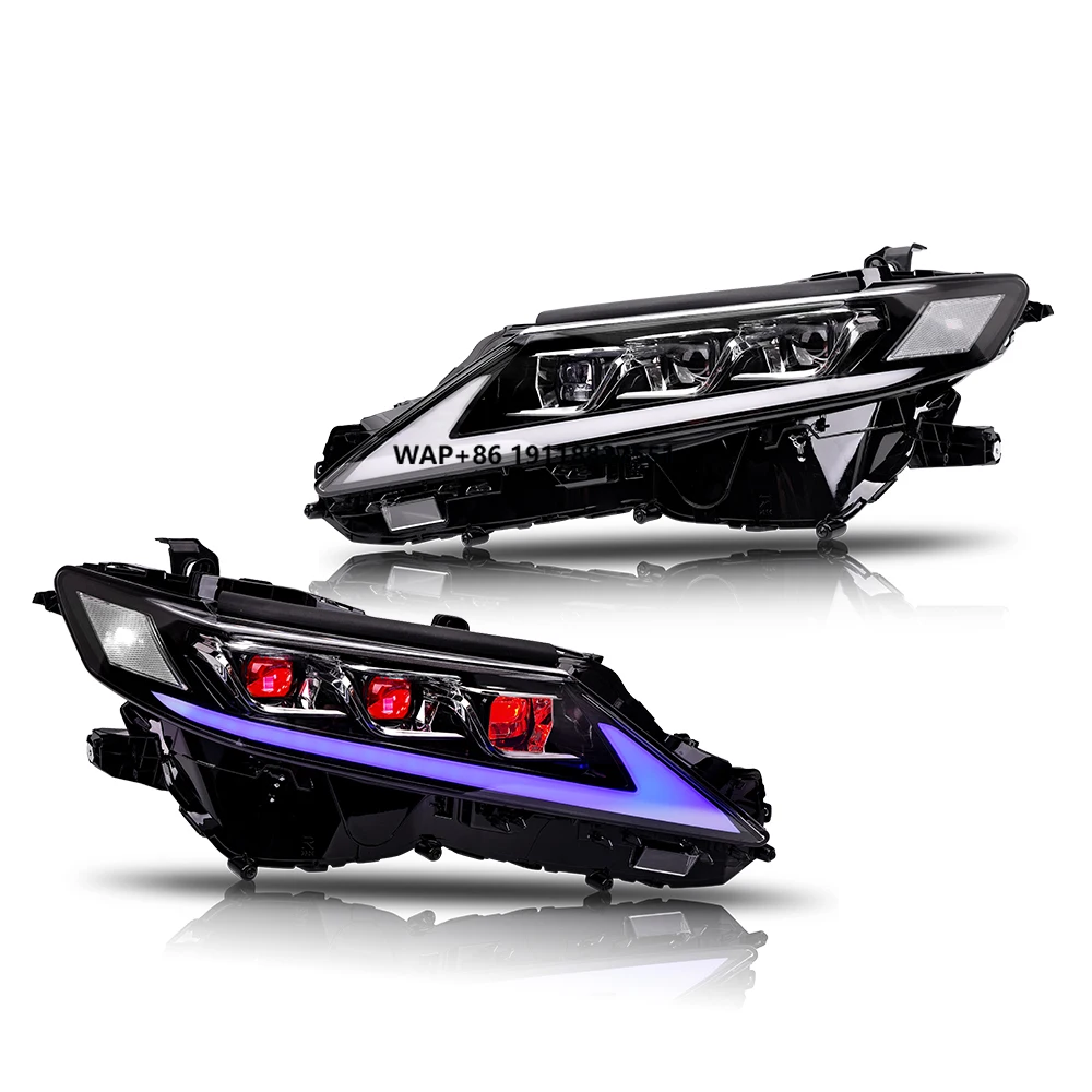 

TT-ABC Devil Eye Headlamp for Camry 2018-2024 LE SE XLE XSE TRD Sedan with Blue Animation Start-up Headlight