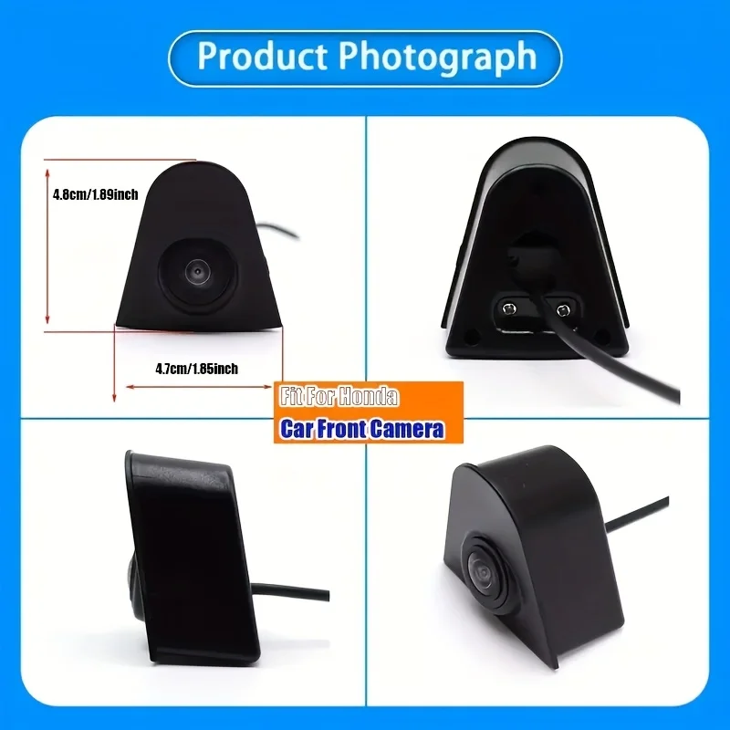 Front View Camera for Honda CRV URV Civic 11 Mk11 Odyssey Elysion FE FL RC Wide Angle Logo Embedded Suitable for Honda