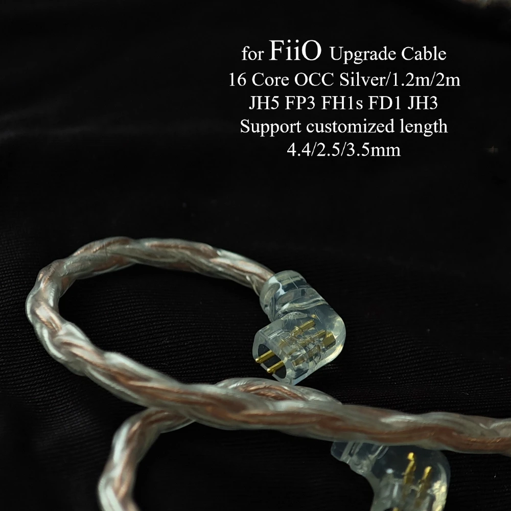 Π‘ΠΌΠ΅Π½Π½ΡΠΉ HiFi ΠΊΠ°Π±Π΅Π»Ρ Π΄Π»Ρ Π½Π°ΡΡΠ½ΠΈΠΊΠΎΠ² FiiO JH5 FP3 FH1s, 16-ΡΠ΄Π΅ΡΠ½ΡΠΉ OCC ΠΏΠΎΡΠ΅ΡΠ΅Π±ΡΠ΅Π½Π½ΡΠΉ, ΡΠ±Π°Π»Π°Π½ΡΠΈΡΠΎΠ²Π°Π½Π½ΡΠΉ, 2,5/3,5/4,4, 0,78 ΠΌΠΌ, 2-ΠΊΠΎΠ½ΡΠ°ΠΊΡΠ½ΡΠΉ, Π½Π΅ ΡΠΏΡΡΡΠ²Π°ΡΡΠΈΠΉΡΡ Π‘ΠΌΠ΅Π½Π½ΡΠΉ HiFi ΠΊΠ°Π±Π΅Π»Ρ Π΄Π»Ρ Π½Π°ΡΡΠ½ΠΈΠΊΠΎΠ² FiiO JH5 FP3 FH1s, 16-ΡΠ΄Π΅ΡΠ½ΡΠΉ OCC ΠΏΠΎΡΠ΅ΡΠ΅Π±ΡΠ΅Π½Π½ΡΠΉ, ΡΠ±Π°Π»Π°Π½ΡΠΈΡΠΎΠ²Π°Π½Π½ΡΠΉ, 2,5/3,5/4,4, 0,78 ΠΌΠΌ, 2-ΠΊΠΎΠ½ΡΠ°ΠΊΡΠ½ΡΠΉ, Π½Π΅ ΡΠΏΡΡΡΠ²Π°ΡΡΠΈΠΉΡΡ