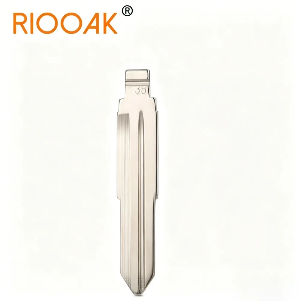 10Pcs/Lot Replacement Uncut Flip Key Blade #35 SZ11R Metal Blank Emergency Key Fit Suzuki Alto Compatible With KD VVDI Key Cutti