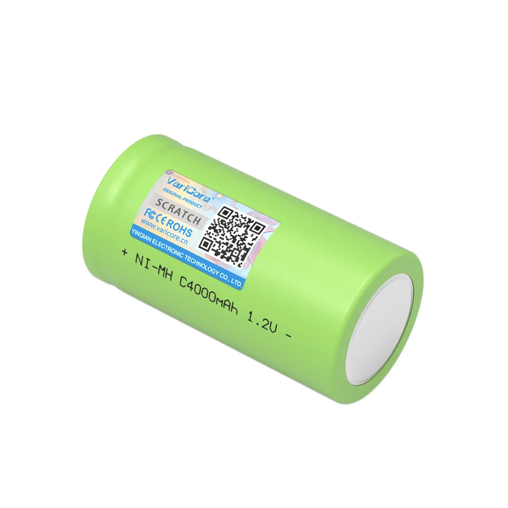 1.2 فولت ni-mh 4000 مللي أمبير بطارية قابلة للشحن C4000 لاختبار مكنسة كهربائية إضاءة الطوارئ تخزين الطاقة الشمسية #3