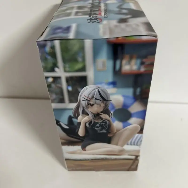 

Bandai Sasha Prize Figure PVC Material For Collectors Leisure Time Scene In Stock Japanese Edition Virtual Streamer Character