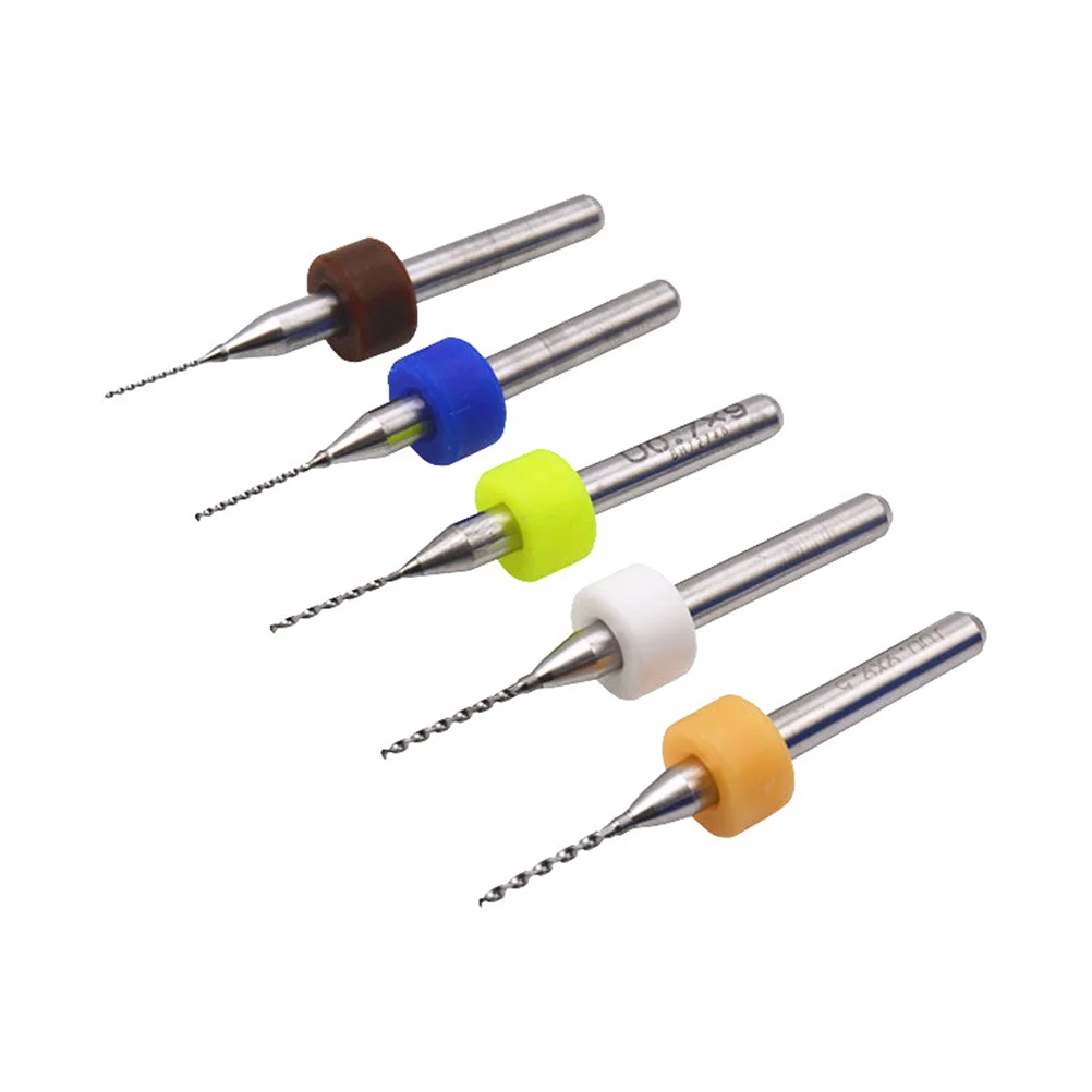 50Pcs 0.5-0.9mm Tungsten Carbide Pcb Drill Bits Micro Engraving Tool Set for Cnc Wood Metal Carbide Drill Bits