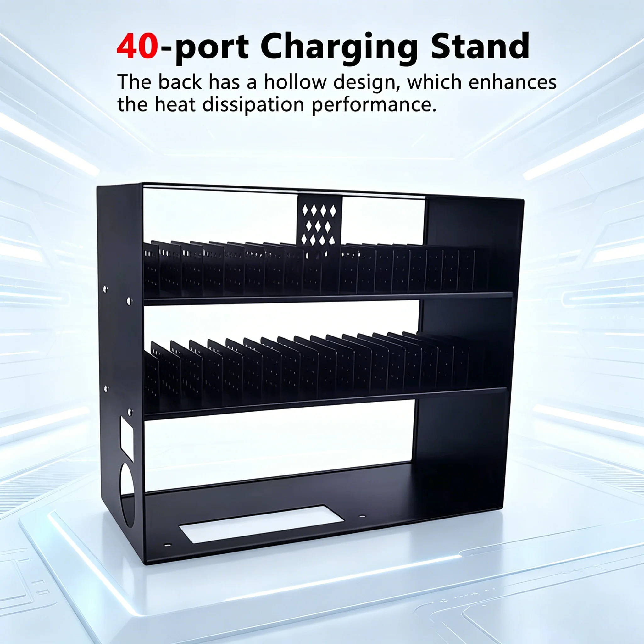 10-40 Mobile Phone Charging Stands Mental Desktop Phone Holder Tablet Stand Charging Integrated Stand