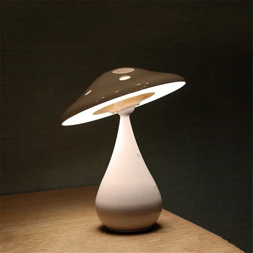 

Modern LED lights Mushroom Table Lamp Bedroom lamps Bedside Night light Charged Touch Switch Home Decor Art Lighting 스탠드 조명