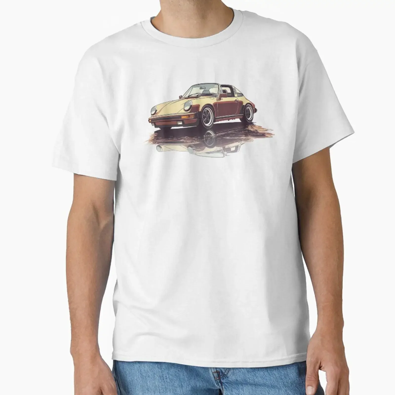 Vintage Targa illustration designed and sold by blackdogshop vintage Washed streetwear fashion Unisex Slightly