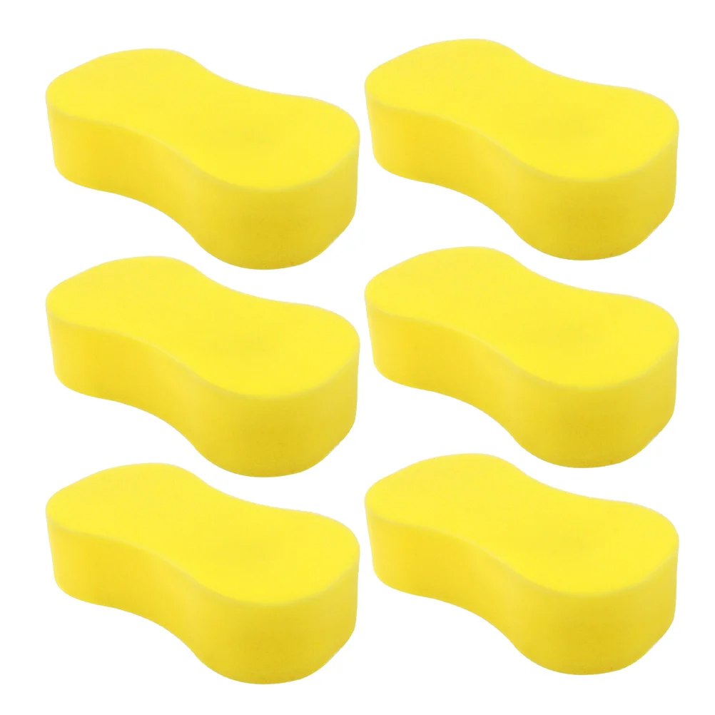 6 Pcs Spong Car Wash Sponge Cleaning Wipe Mops for Floor Sponges Household Portable Large