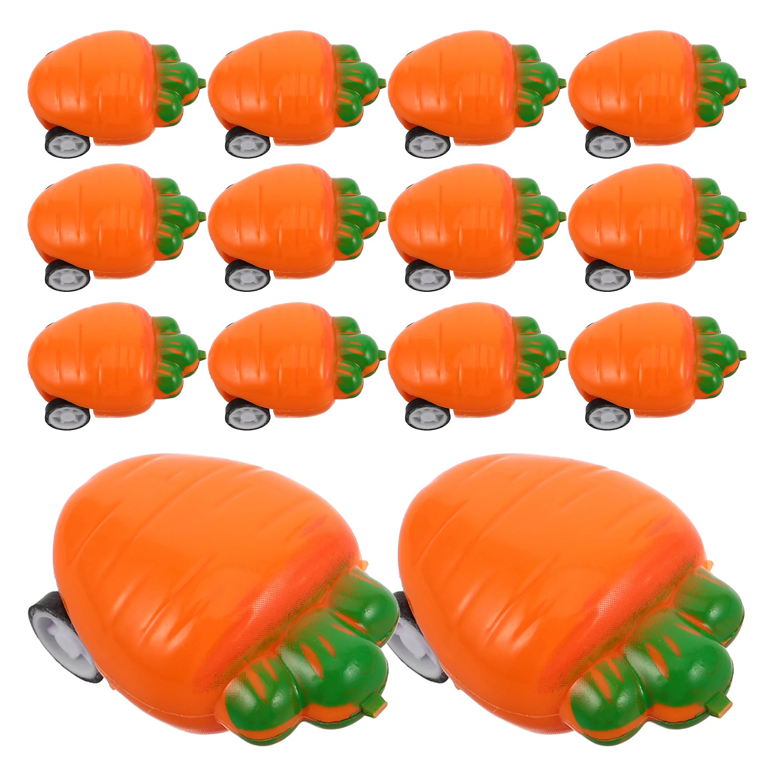 50 stuks Pull Back Mini Creatieve Paaseierenmandvullers Leuke wrijvingsaangedreven kleine bulkauto's Kinderfeestje Gunst Racing