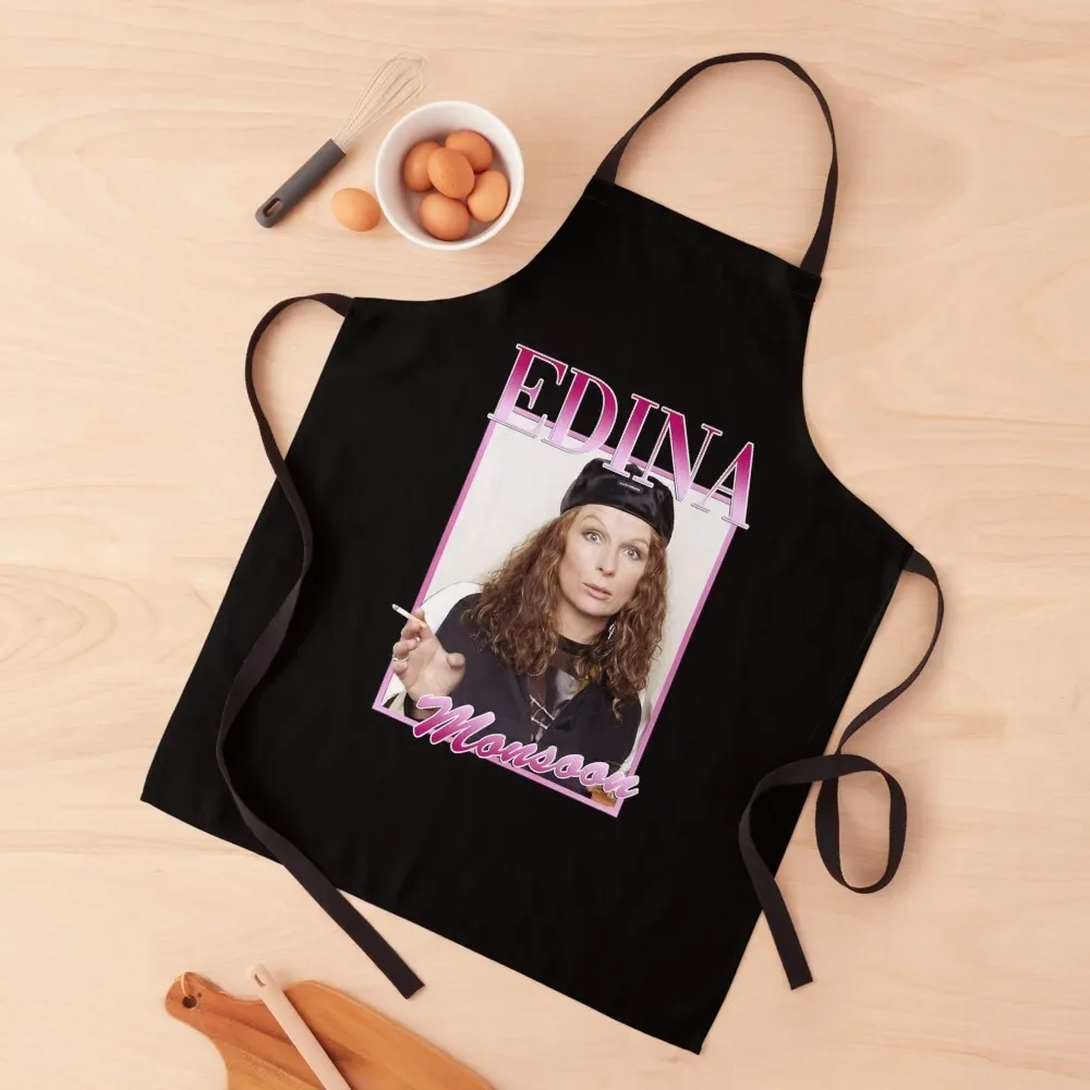 

Special Present Absolutely Fabulous Edina Monsoon Ab Fab Apron For Hairdresser professional kitchen Kitchen Supplies Apron