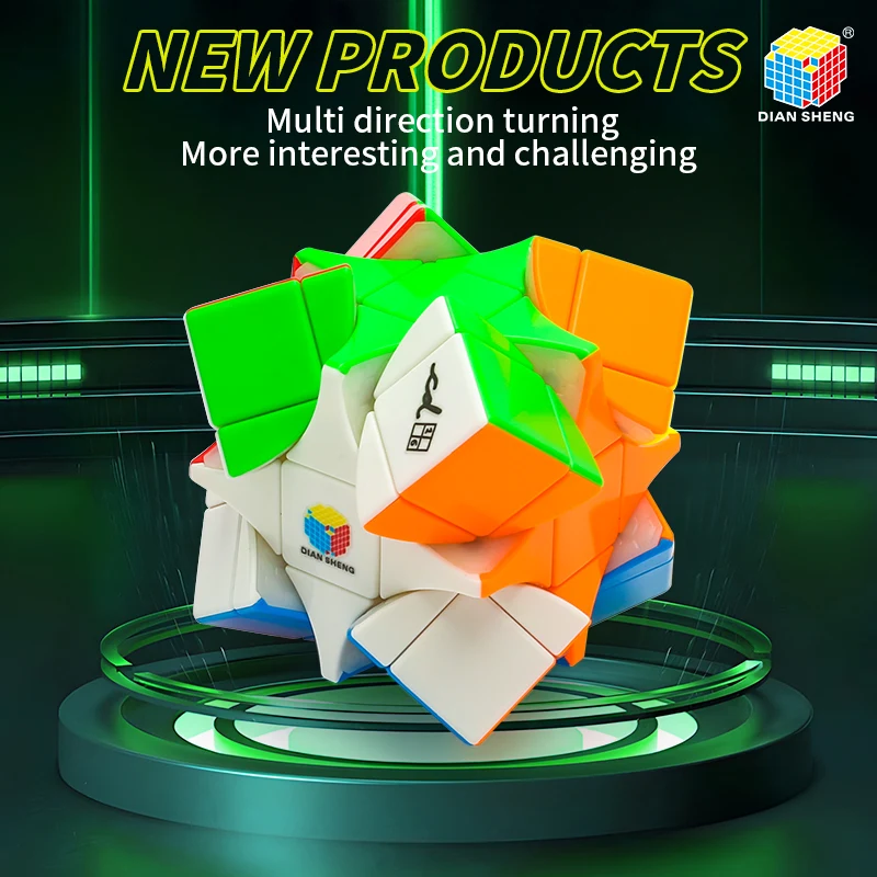 [JudyCube] DianSheng Curner تحول 3X3 Cube Magic SpeedCube ألعاب متململة Diansheng Galaxy Cubo Magico Puzzle