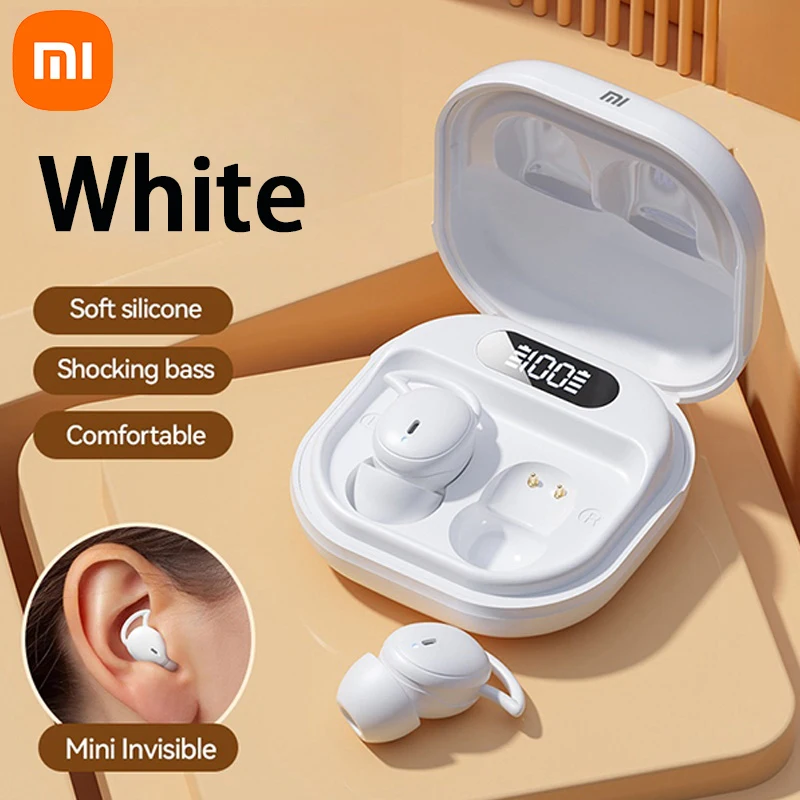 Xiaomi Mijia Wireless TWS Earphone Earbuds Bluetooth 5.4 Gaming Sport Headphones HiFi Stereo Sound Music Sleep Invisible Headset