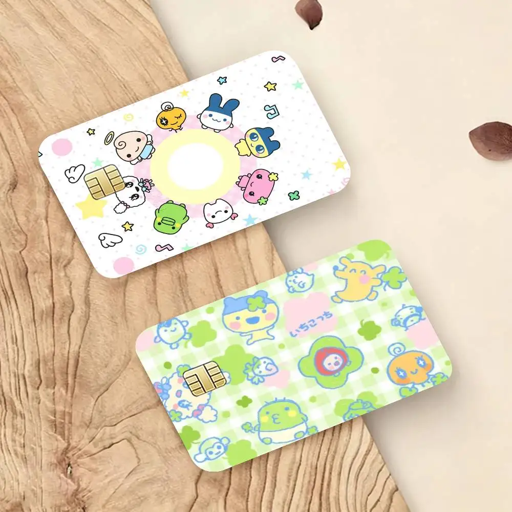 

Cute Tamagotchi-S Credit Card Skin Stickers For VISA Bank Bus Metro Access Card Protective Film Cover Sticker