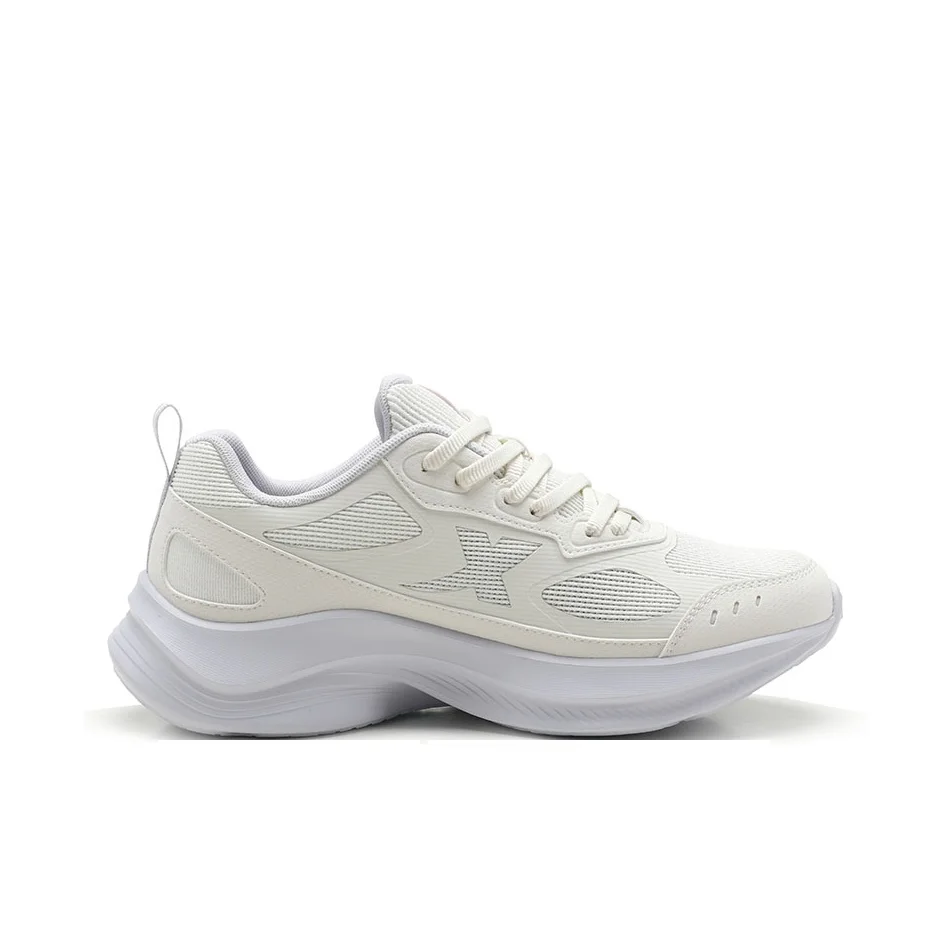 XTEP Low top Running Shoes Women's Vanilla Yellow/lilac 876418110035-10/