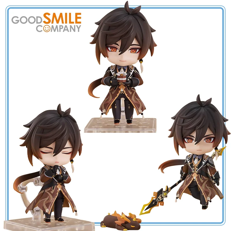 

GOOD SMILE COMPANY Original Genshin Impact Zhongli Nendoroid #2582 Anime Cartoon Garage Kit Model Decoration Gifts Toys Model