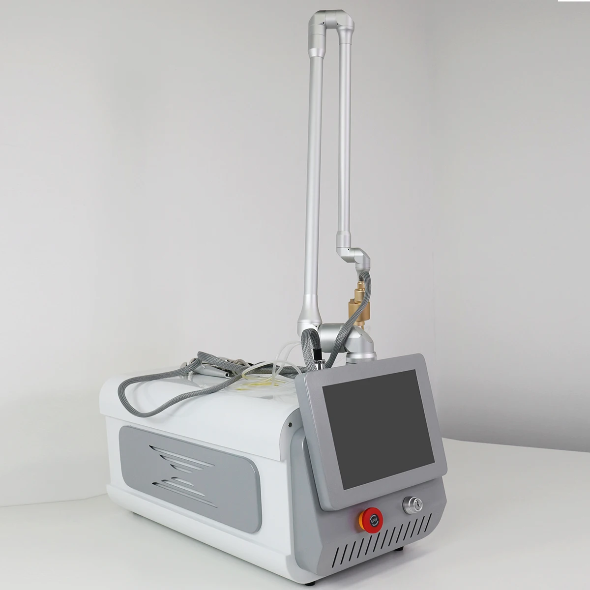 Professionelle CO2-Laser-Narbenentfernungsmaschine Fraktionierte Lasermaschine zur Hautverjüngung Faltenentfernung und Pigmentbehandlung – Detail 14