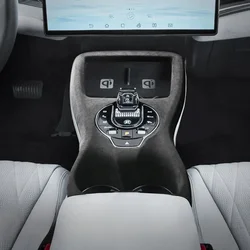 For BYD Seal EV 2022 2023 2024 2025 Alcantara Car Center Console Gear Shift Protective IPanel Cover Anti-Scratch Interior Decal