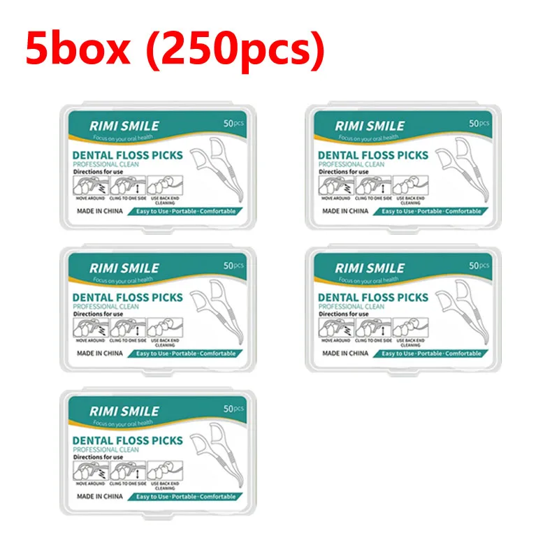 1000/600/300/150 Stück - Ultrafeine Zahnseide-Sticks - Reinigen Sie die Zahnlücken mit einem Stück - Mundpflegewerkzeug