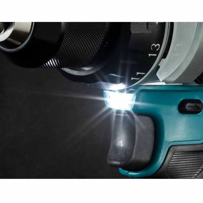 Makita DHP486 18V Lithium Battery Brushless Drill Belt Impact High-Power Multifunctional Hammer Drill Tool Only