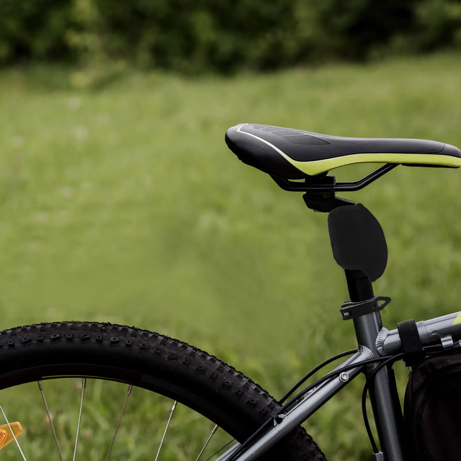 Shock Absorbing Seatpost Cover Dust and Water Resistant for Various Cycling Scenarios Including Mountain and Road Biking