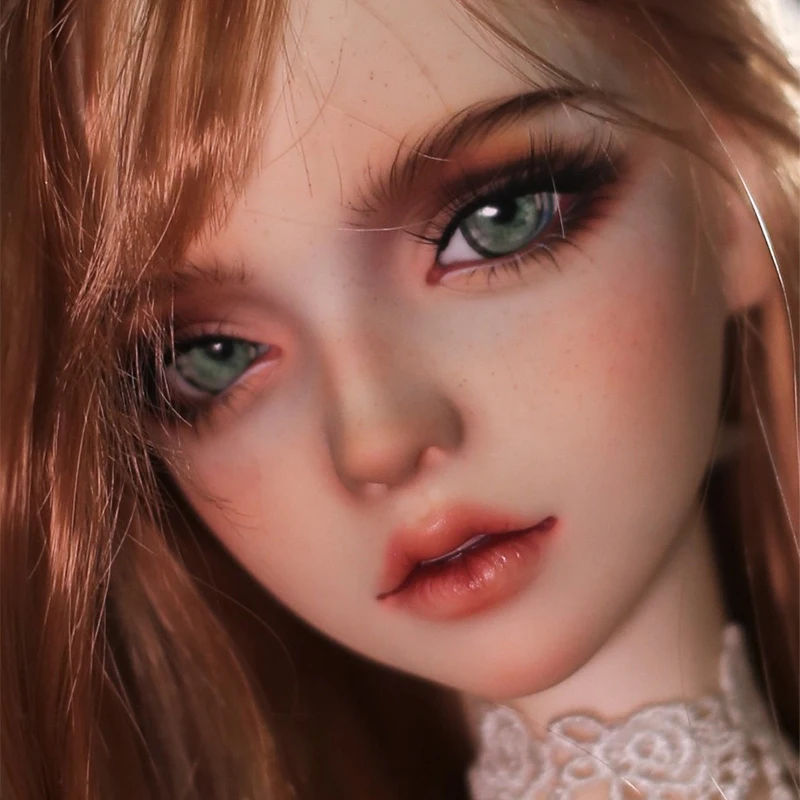 BJD SD Doll Movable Boneca Humanoide, Doll Spot, Doll Ball Joint, FT Âmbar, Resina, 1/3 Pontos