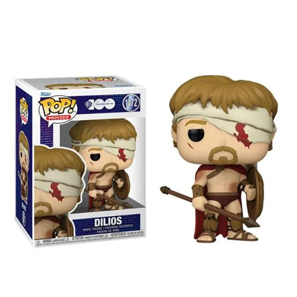 Funko Pop Movie Spartan 300 Dilios #1472 Leonidas #1473 Vinyl Action Figures Dolls Toys for Kids