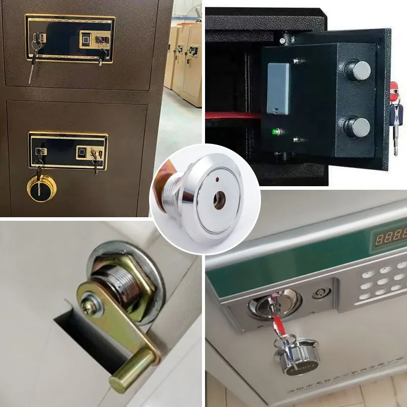 Vintage Safe Lock Head Anti Theft Lock Core Home Security Electronic Password Safe Box Lock Door Accessories